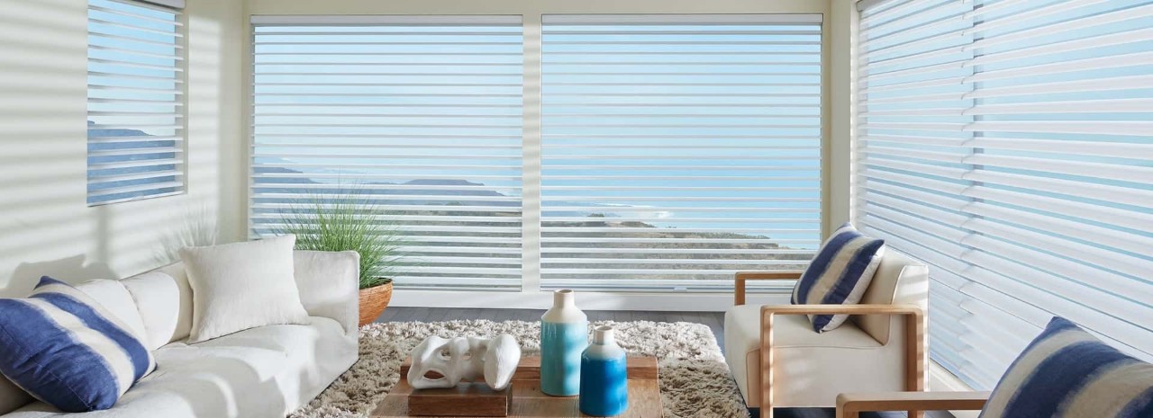 Shades near Novato, California (CA), that help homes achieve better lighting, including Silhouette Window Shadings.
